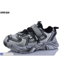 Кросівки жіночі на весну/осінь (10 пар р.37-41) чорний  "Super Gear"