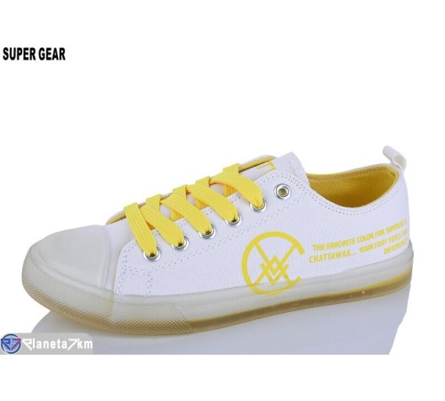 Кеди жіночі на весну/осінь (6 пар р.36-40) бежевий  "Super Gear"