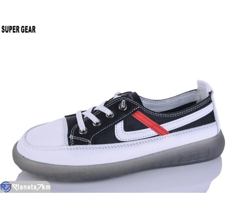 Кеди жіночі на весну/осінь (8 пар р.36-40) чорний  "Super Gear"