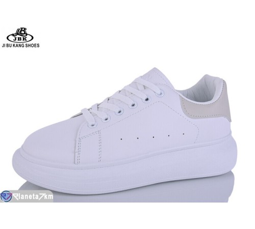 Кросівки жіночі на весну/осінь (12 пар р.36-41) білий  "Jibukang"