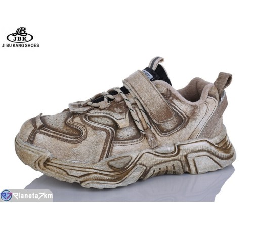 Кросівки жіночі на весну/осінь (10 пар р.37-41) коричневий  "Jibukang"