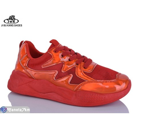 Кросівки жіночі на весну/осінь (8 пар р.36-41) червоний  "Jibukang"