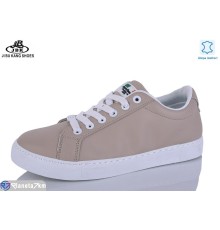 Кросівки жіночі на весну/осінь (10 пар р.36-41) бежевий  "Jibukang"