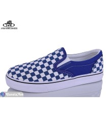 Сліпони жіночі на весну/осінь (12 пар р.35-40) синій  "Jibukang"