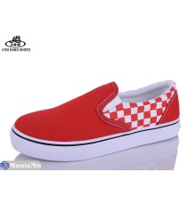 Сліпони жіночі на весну/осінь (12 пар р.35-40) червоний  "Jibukang"