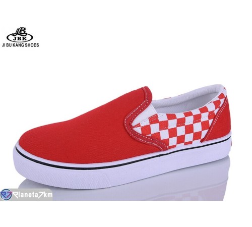 Сліпони жіночі на весну/осінь (12 пар р.35-40) червоний  "Jibukang"