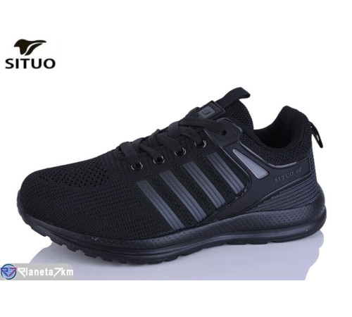 Кросівки жіночі на весну/осінь (8 пар р.36-41) чорний  "Situo"