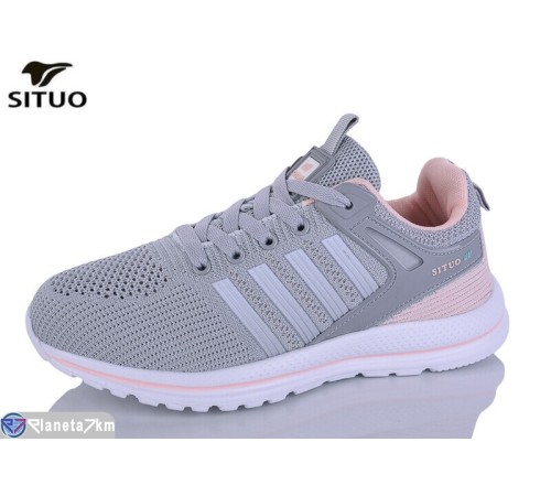 Кросівки жіночі на весну/осінь (8 пар р.36-41) сірий  "Situo"