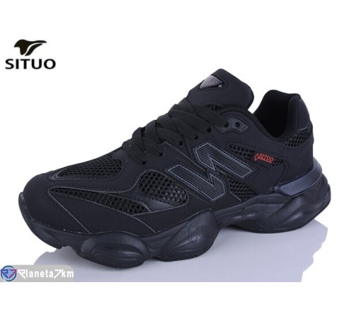 Кросівки жіночі на літо (8 пар р.36-41) чорний  "Situo"