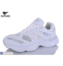 Кросівки жіночі на літо (8 пар р.36-41) білий  "Situo"