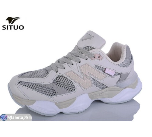 Кросівки жіночі на літо (8 пар р.36-41) бежевий  "Situo"