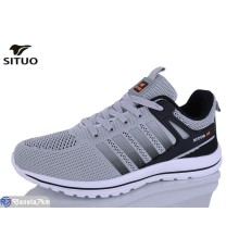 Кросівки чоловічі на весну/осінь (8 пар р.41-46) сірий  "Situo"