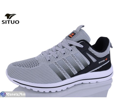 Кросівки чоловічі на весну/осінь (8 пар р.41-46) сірий  "Situo"