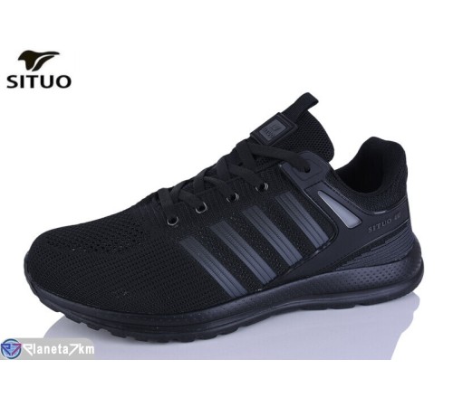 Кросівки чоловічі на весну/осінь (6 пар р.47-49) чорний  "Situo"