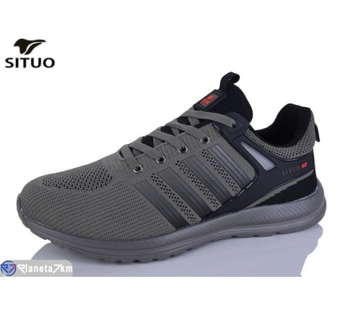 Кросівки чоловічі на весну/осінь (6 пар р.47-49) хакі  "Situo"