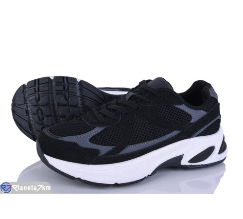 Кросівки жіночі на весну/осінь (8 пар р.36-41) чорний  "LOREDANA"