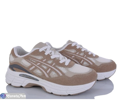 Кросівки жіночі на весну/осінь (8 пар р.36-41) бежевий  "LOREDANA"