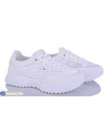 Кросівки жіночі на весну/осінь (8 пар р.36-41) білий  "LOREDANA"