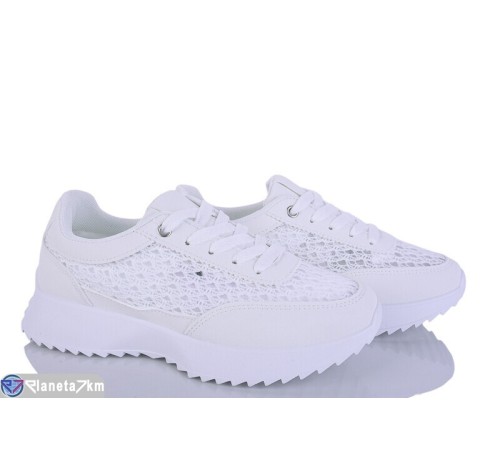 Кросівки жіночі на весну/осінь (8 пар р.36-41) білий  "LOREDANA"