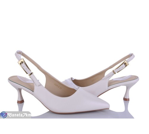 Туфлі жіночі на літо (6 пар р.36-40) бежевий  "LOREDANA"