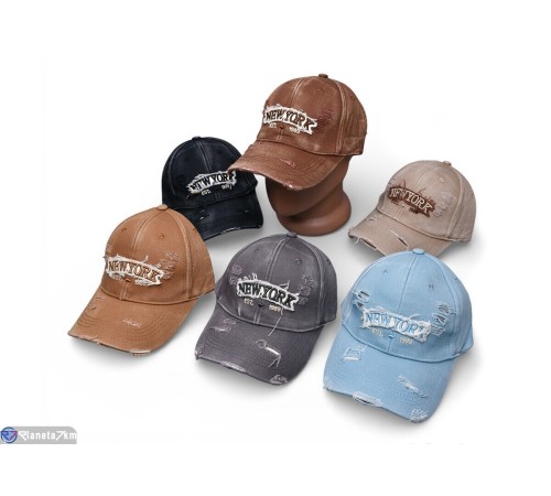 Кепка чоловіча на весну/осінь (5 шт. р.сетка 56-59) мікс  "CAROLLA"