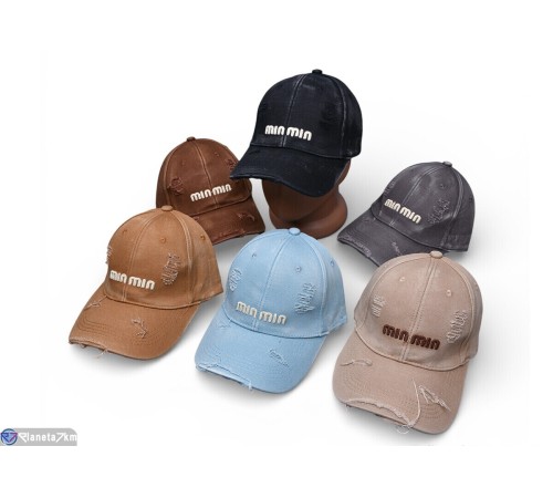 Кепка чоловіча на весну/осінь (5 шт. р.сетка 56-59) мікс  "CAROLLA"