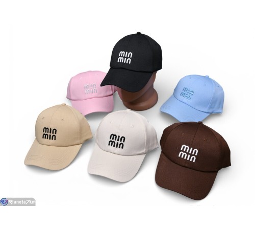 Кепка на весну/осінь (5 шт. р.сетка 56-59) мікс  "CAROLLA"