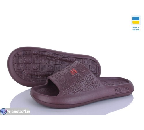 Шлепки жіночі на літо (8 пар р.36-40) коричневий  "LEO"