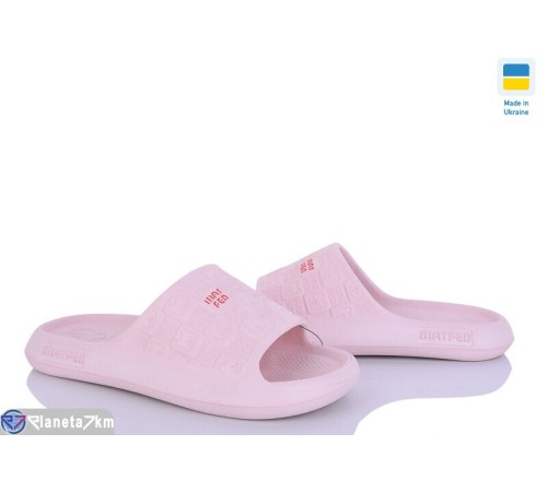 Шлепки жіночі на літо (8 пар р.36-40) рожевий  "LEO"