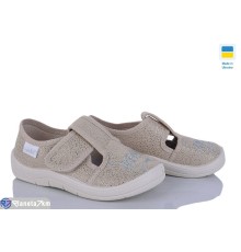 Тапки дитячі на весну/осінь (7 пар р.24-30) бежевий  "FLORIK"