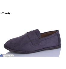 Туфлі жіночі на весну/осінь (8 пар р.36-41) сірий  "Trendy"