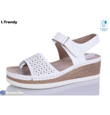 Босоніжки жіночі на літо (8 пар р.36-41) білий  "Trendy"