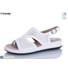 Босоніжки жіночі на літо (8 пар р.36-41) білий  "Trendy"