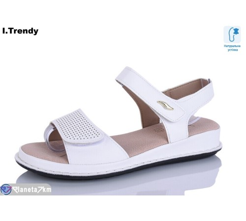 Босоніжки жіночі на літо (8 пар р.36-41) білий  "Trendy"