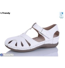 Босоніжки жіночі на літо (8 пар р.36-41) білий  "Trendy"