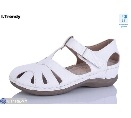 Босоніжки жіночі на літо (8 пар р.36-41) білий  "Trendy"