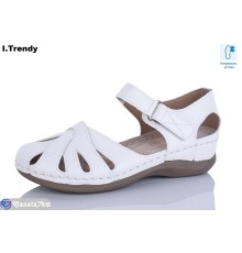 Босоніжки жіночі на літо (8 пар р.36-41) білий  "Trendy"