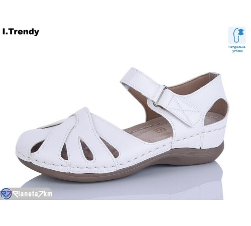 Босоніжки жіночі на літо (8 пар р.36-41) білий  "Trendy"