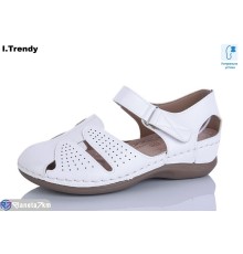 Босоніжки жіночі на літо (8 пар р.36-41) білий  "Trendy"