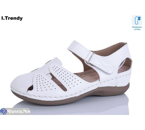 Босоніжки жіночі на літо (8 пар р.36-41) білий  "Trendy"