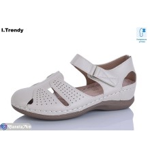 Босоніжки жіночі на літо (8 пар р.36-41) бежевий  "Trendy"