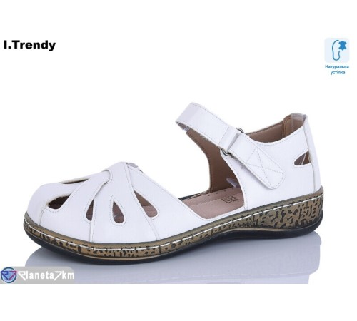 Босоніжки жіночі на літо (8 пар р.36-41) білий  "Trendy"