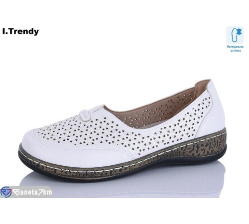 Туфлі жіночі на літо (8 пар р.36-41) білий  "Trendy"