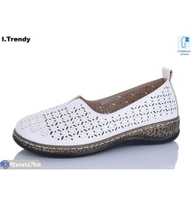 Туфлі жіночі на літо (8 пар р.36-41) білий  "Trendy"