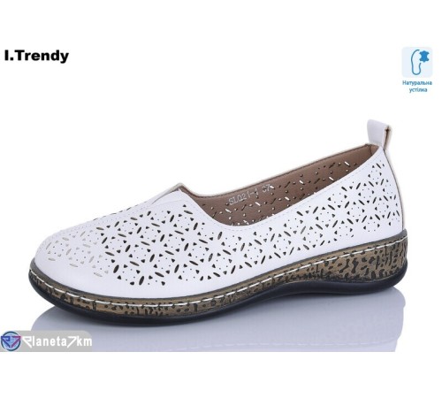 Туфлі жіночі на літо (8 пар р.36-41) білий  "Trendy"