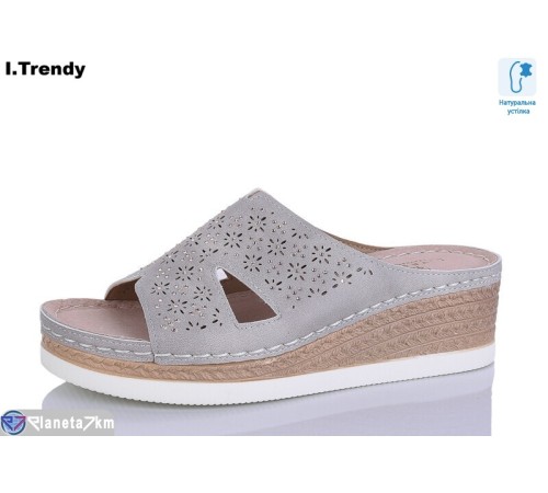 Шлепки жіночі на літо (8 пар р.36-41) бежевий  "Trendy"