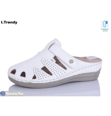 Шлепки жіночі на літо (8 пар р.36-41) білий  "Trendy"