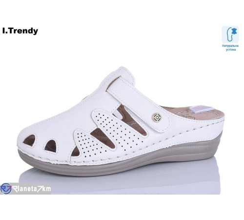 Шлепки жіночі на літо (8 пар р.36-41) білий  "Trendy"