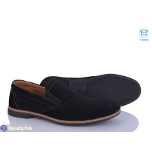 Туфлі чоловічі на літо (8 пар р.41-46) чорний  "HoRIK"