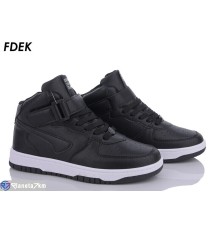 Дитячі кросівки на весну/осінь (8 пар р.36-41) чорний  "FDEK"